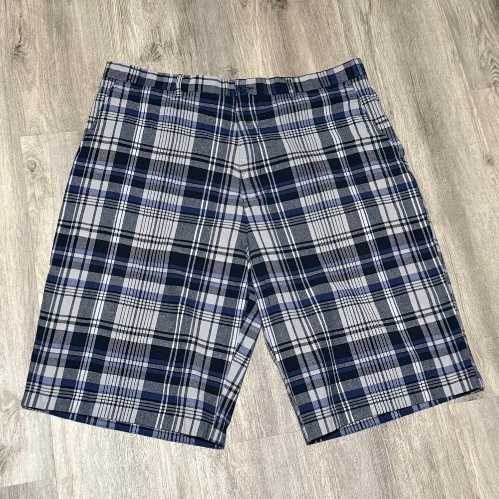 Vintage‎ Plaid chino Shorts Lightweight Trust Brand size 42